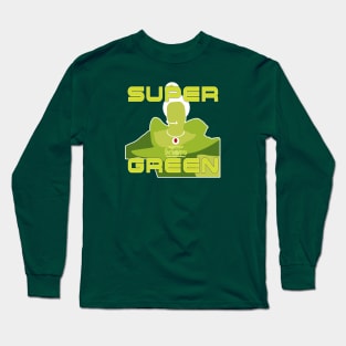 Super Green Long Sleeve T-Shirt